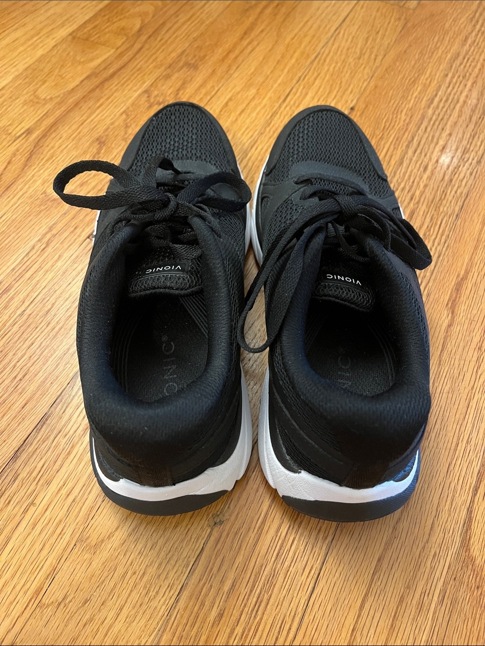 Vionic Tokyo Black Mesh Lace-Up Sneakers - Picture 3 of 5